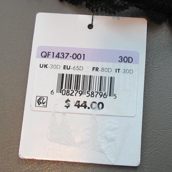 NWT Calvin Klein Women's Seduction Comfort Lace Strapless Lift Bra, Black, 30D - Picture 6 of 10